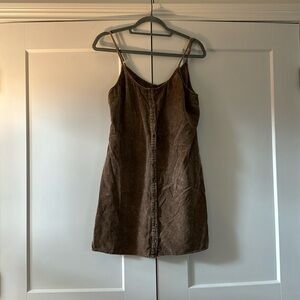 Sadie + Sage brown corduroy jumper - large